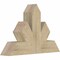 Ekena Millwork Saratoga Rough Sawn Timber Gable Bracket, Douglas Fir, 36"W x 24"H x 6"D x 6"F, 16/12 Pitch GBW036X24X0606SAR00RDF - alternate 4
